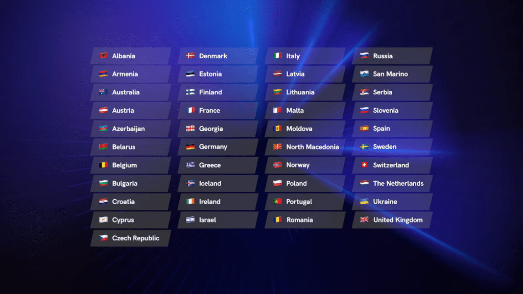 Eurovision 2021’de 41 Ülke Yer Alacak
