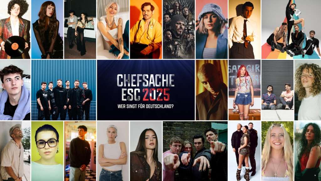 Almanya’nın 2025 Eurovision ulusal finali “Chefsache ESC 2025”in katılımcıları açıklandı!